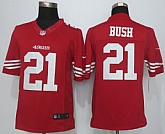 Nike Limited San Francisco 49ers #21 Reggie Bush Red Jerseys,baseball caps,new era cap wholesale,wholesale hats