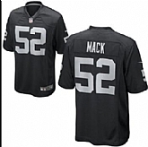 Nike Oakland Raiders #52 Khalil Mack Black Game Jerseys,baseball caps,new era cap wholesale,wholesale hats