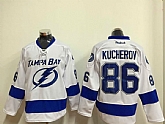 Tampa Bay Lightning #86 Nikita Kucherov White Jerseys,baseball caps,new era cap wholesale,wholesale hats
