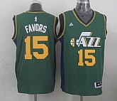 Utah Jazz #15 Derrick Favors Revolution 30 Swingman 2014 New Green Swingman Jerseys,baseball caps,new era cap wholesale,wholesale hats