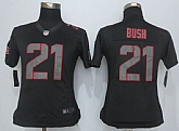 Womens Nike Limited San Francisco 49ers #21 Reggie Bush Impact Black Jerseys,baseball caps,new era cap wholesale,wholesale hats