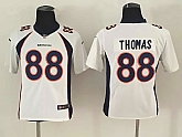 Youth Nike Denver Broncos #88 Demaryius Thomas White Game Jerseys,baseball caps,new era cap wholesale,wholesale hats