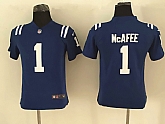 Youth Nike Indianapolis Colts #1 Mcafee Blue Game Jerseys,baseball caps,new era cap wholesale,wholesale hats