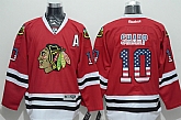 Chicago Blackhawks #10 Patrick Sharp Red USA Flag Fashion Jerseys,baseball caps,new era cap wholesale,wholesale hats
