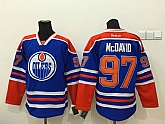 Edmonton Oilers #97 Connor McDavid Blue Jerseys,baseball caps,new era cap wholesale,wholesale hats