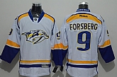 Nashville Predators #9 Filip Forsberg White Jerseys,baseball caps,new era cap wholesale,wholesale hats