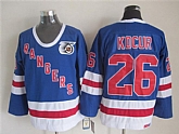 New York Rangers #26 Kocur Light Blue 75TH Throwback CCM Jerseys,baseball caps,new era cap wholesale,wholesale hats