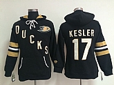 Womens Anaheim Ducks #17 Kesler Black Old Time Hockey Hoodie,baseball caps,new era cap wholesale,wholesale hats