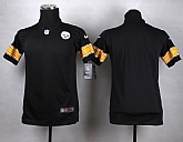 Youth Nike Pittsburgh Steelers Blank Black Game Jerseys,baseball caps,new era cap wholesale,wholesale hats