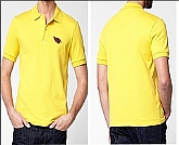 Arizona Cardinals Players Performance Polo Shirt-Yellow,baseball caps,new era cap wholesale,wholesale hats