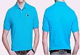 Atlanta Falcons Players Performance Polo Shirt-Light Blue,baseball caps,new era cap wholesale,wholesale hats