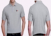 Houston Texans Players Performance Polo Shirt-Gray,baseball caps,new era cap wholesale,wholesale hats