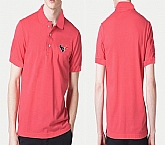 Houston Texans Players Performance Polo Shirt-Rose,baseball caps,new era cap wholesale,wholesale hats