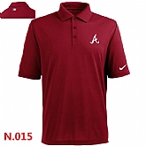 Nike Atlanta Braves 2014 Players Performance Polo Shirt-Red 2,baseball caps,new era cap wholesale,wholesale hats
