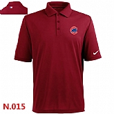 Nike Chicago Cubs 2014 Players Performance Polo Shirt-Red