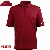 Nike Los Angeles Angels of Anaheim 2014 Players Performance Polo Shirt-Red