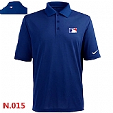 Nike MLB 2014 Players Performance Polo Shirt-Blue