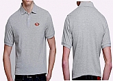 San Francisco 49ers Players Performance Polo Shirt-Gray,baseball caps,new era cap wholesale,wholesale hats