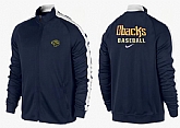 MLB Arizona Diamondbacks Team Logo 2015 Men Baseball Jacket (3),baseball caps,new era cap wholesale,wholesale hats