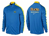 MLB Arizona Diamondbacks Team Logo 2015 Men Baseball Jacket (7)
