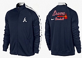 MLB Atlanta Braves Team Logo 2015 Men Baseball Jacket (13),baseball caps,new era cap wholesale,wholesale hats