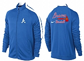 MLB Atlanta Braves Team Logo 2015 Men Baseball Jacket (16),baseball caps,new era cap wholesale,wholesale hats