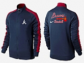 MLB Atlanta Braves Team Logo 2015 Men Baseball Jacket (19),baseball caps,new era cap wholesale,wholesale hats