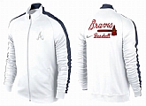 MLB Atlanta Braves Team Logo 2015 Men Baseball Jacket (2),baseball caps,new era cap wholesale,wholesale hats