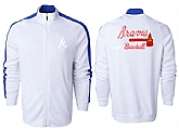 MLB Atlanta Braves Team Logo 2015 Men Baseball Jacket (3),baseball caps,new era cap wholesale,wholesale hats