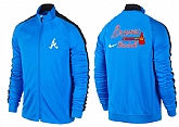 MLB Atlanta Braves Team Logo 2015 Men Baseball Jacket (8),baseball caps,new era cap wholesale,wholesale hats