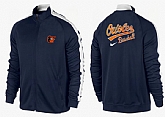 MLB Baltimore Orioles Team Logo 2015 Men Baseball Jacket (13),baseball caps,new era cap wholesale,wholesale hats
