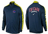 MLB Chicago Cubs Team Logo 2015 Men Baseball Jacket (1),baseball caps,new era cap wholesale,wholesale hats