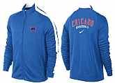 MLB Chicago Cubs Team Logo 2015 Men Baseball Jacket (16),baseball caps,new era cap wholesale,wholesale hats