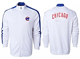 MLB Chicago Cubs Team Logo 2015 Men Baseball Jacket (3),baseball caps,new era cap wholesale,wholesale hats