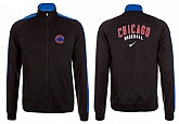 MLB Chicago Cubs Team Logo 2015 Men Baseball Jacket (5),baseball caps,new era cap wholesale,wholesale hats