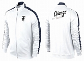 MLB Chicago White Sox Team Logo 2015 Men Baseball Jacket (2),baseball caps,new era cap wholesale,wholesale hats