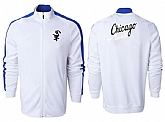 MLB Chicago White Sox Team Logo 2015 Men Baseball Jacket (3),baseball caps,new era cap wholesale,wholesale hats