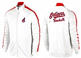 MLB Cleveland Indians Team Logo 2015 Men Baseball Jacket (10),baseball caps,new era cap wholesale,wholesale hats
