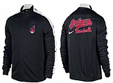 MLB Cleveland Indians Team Logo 2015 Men Baseball Jacket (6),baseball caps,new era cap wholesale,wholesale hats