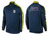 MLB Detroit Tigers Team Logo 2015 Men Baseball Jacket (1),baseball caps,new era cap wholesale,wholesale hats
