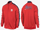 MLB Detroit Tigers Team Logo 2015 Men Baseball Jacket (12),baseball caps,new era cap wholesale,wholesale hats