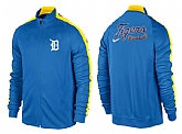MLB Detroit Tigers Team Logo 2015 Men Baseball Jacket (17),baseball caps,new era cap wholesale,wholesale hats