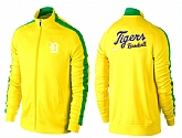MLB Detroit Tigers Team Logo 2015 Men Baseball Jacket (4),baseball caps,new era cap wholesale,wholesale hats