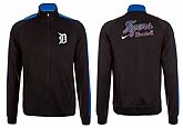 MLB Detroit Tigers Team Logo 2015 Men Baseball Jacket (5),baseball caps,new era cap wholesale,wholesale hats
