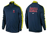 MLB Los Angeles Angels of Anaheim Team Logo 2015 Men Baseball Jacket (1),baseball caps,new era cap wholesale,wholesale hats