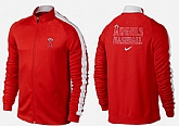 MLB Los Angeles Angels of Anaheim Team Logo 2015 Men Baseball Jacket (11),baseball caps,new era cap wholesale,wholesale hats