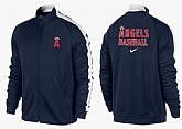 MLB Los Angeles Angels of Anaheim Team Logo 2015 Men Baseball Jacket (13),baseball caps,new era cap wholesale,wholesale hats