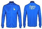 MLB Los Angeles Dodgers Team Logo 2015 Men Baseball Jacket (9),baseball caps,new era cap wholesale,wholesale hats