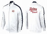 MLB Minnesota Twins Team Logo 2015 Men Baseball Jacket (2),baseball caps,new era cap wholesale,wholesale hats