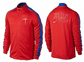 MLB Minnesota Twins Team Logo 2015 Men Baseball Jacket (7),baseball caps,new era cap wholesale,wholesale hats